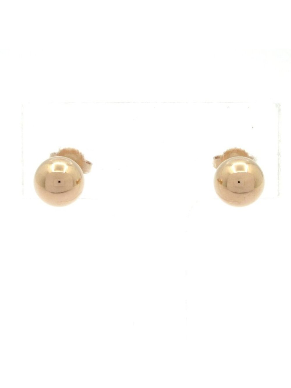 Tiffany & Co Earrings HardWear Ball 18k Pink Gold